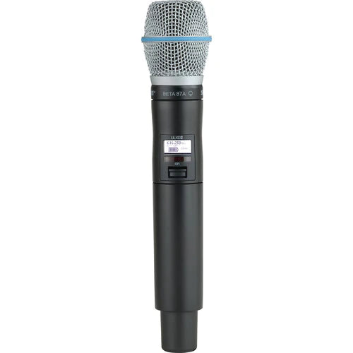 Shure ULXD2/B87C-G50 Wireless Handheld Transmitter - Shure ULXD2/B87C-G50 Handheld Wireless Transmitter frequency G50