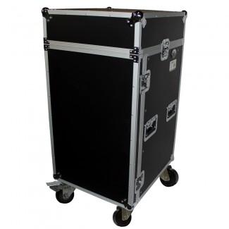 PRO-X- T-18MRLT MK2 - ProX T-18MRLT DJ Combo Flight Case w/ Laptop Shelf