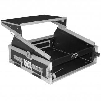 PRO-X- T-2MRLT MK2 - ProX T-2MRLT DJ Combo Flight Case w/ Laptop Shelf