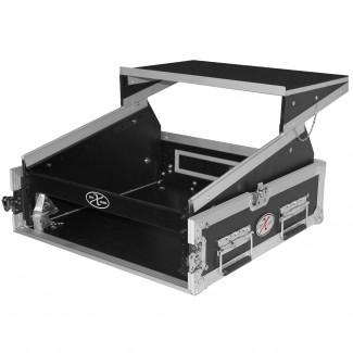 PRO-X- T-2MRLT MK2 - ProX T-2MRLT DJ Combo Flight Case w/ Laptop Shelf