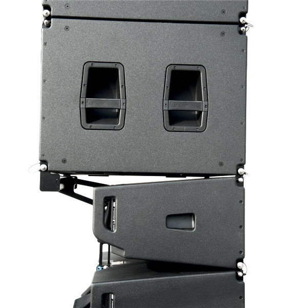 VIO-S118 - 18'' FLYABLE ACTIVE HORN-LOADED SUBWOOFER  1600W RMS DIGIPRO® G4 AMPLIFIER  139 dB MAX SPL