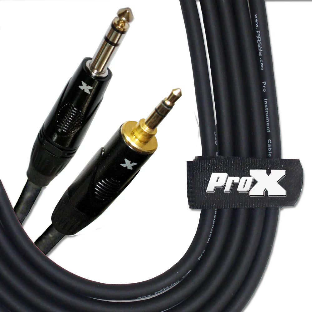 PRO-X- XC-MS05 - ProX XC-MS05 Balanced TRS-M Mini 1/8" to TRS-M High Performance Audio Cable - 5'