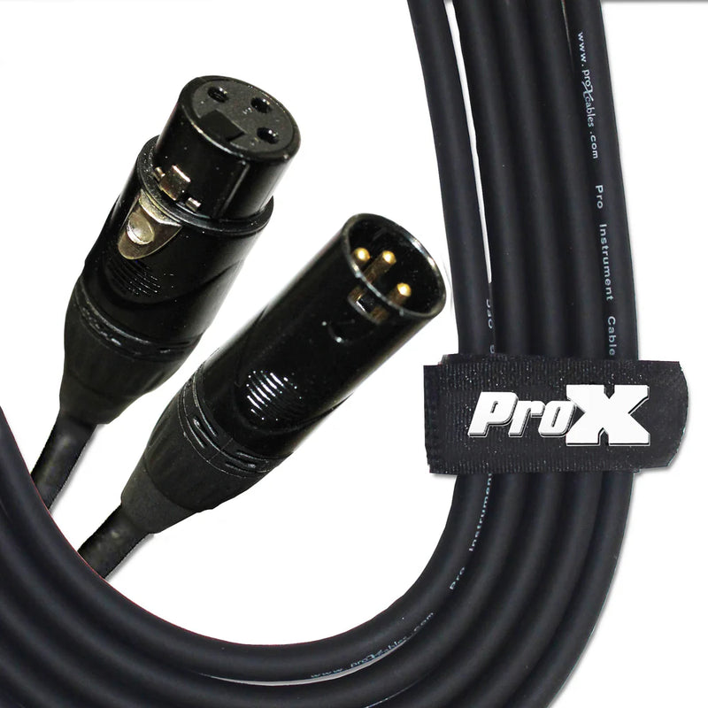 PROX-XC-MIC15 - ProX XC-MIC15 15 Ft. Balanced XLR3-F to XLR3-M High Performance Microphone Cable