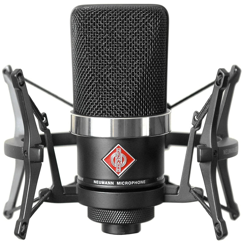 Neumann TLM 102 BK STUDIO SET TLM 102 bk, EA 4 shockmount and carton box - Neumann TLM 102 Studio Set - Matte Black