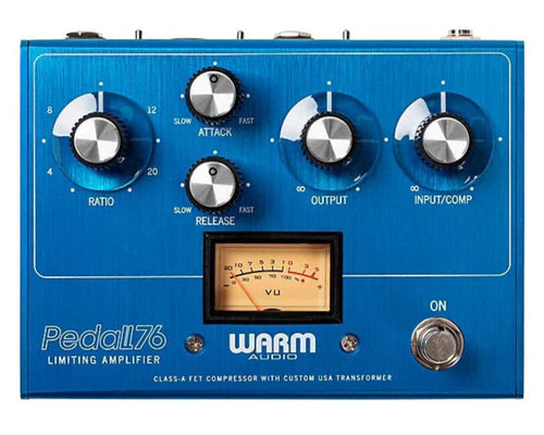 WARM WA-76P- All-Analog Transformer-Balanced FET Compressor Pedal