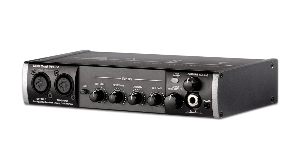 ART ProAudio USBIV ART 4IN/4OUT USB AUDIO INTERFACE - ART USBIV 4-Input / 4-Output USB Audio/MIDI Interface