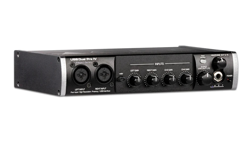 ART ProAudio USBIV ART 4IN/4OUT USB AUDIO INTERFACE - ART USBIV 4-Input / 4-Output USB Audio/MIDI Interface