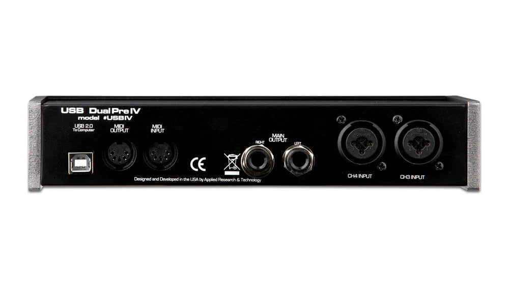 ART ProAudio USBIV ART 4IN/4OUT USB AUDIO INTERFACE - ART USBIV 4-Input / 4-Output USB Audio/MIDI Interface