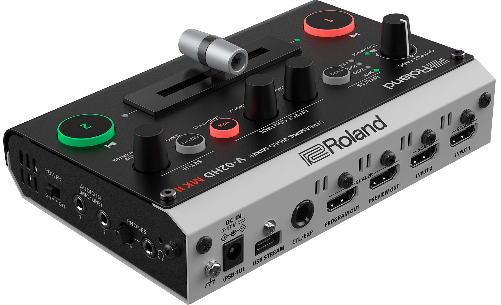 ROLAND V-02HDMKII - Multi format portable video mixer