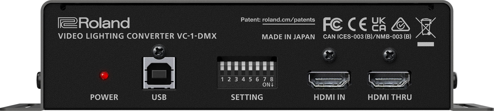 ROLAND VC-1-DMX - VIDEO LIGHTING CONTROLER