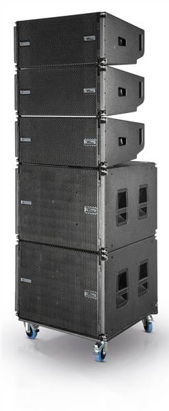 VIO-S118 - 18'' FLYABLE ACTIVE HORN-LOADED SUBWOOFER  1600W RMS DIGIPRO® G4 AMPLIFIER  139 dB MAX SPL