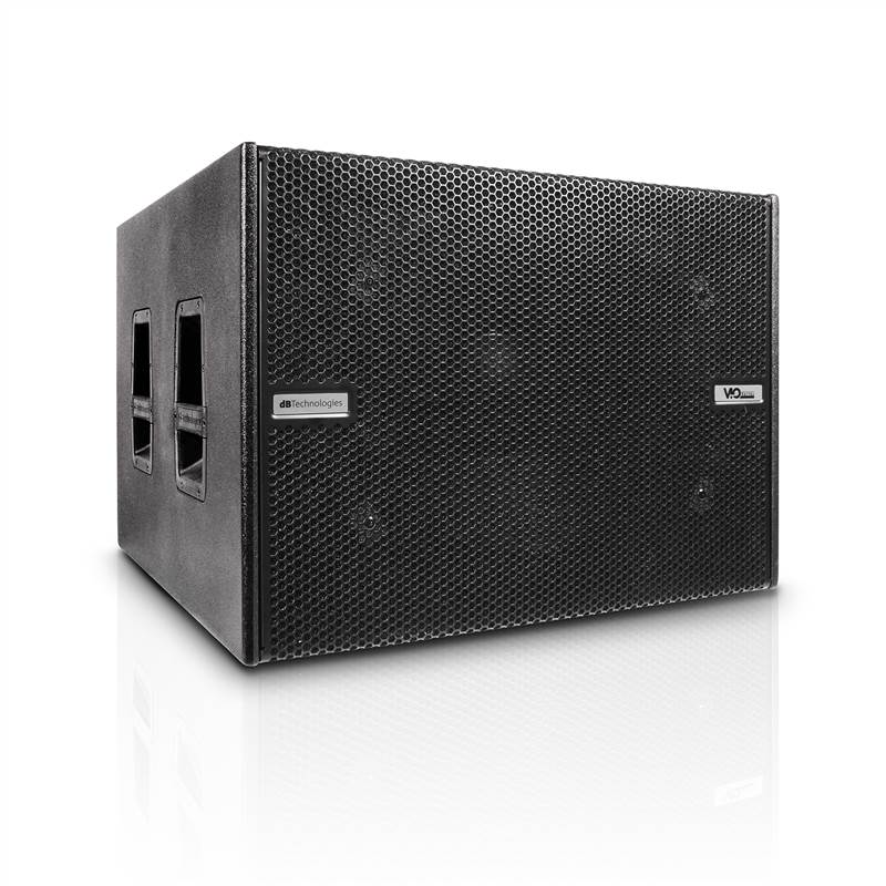 VIO-S118R - ACTIVE BASSREFLEX SUBWOOFER  1600W RMS DIGIPRO® G4 AMPLIFIER  139 dB MAX SPL
