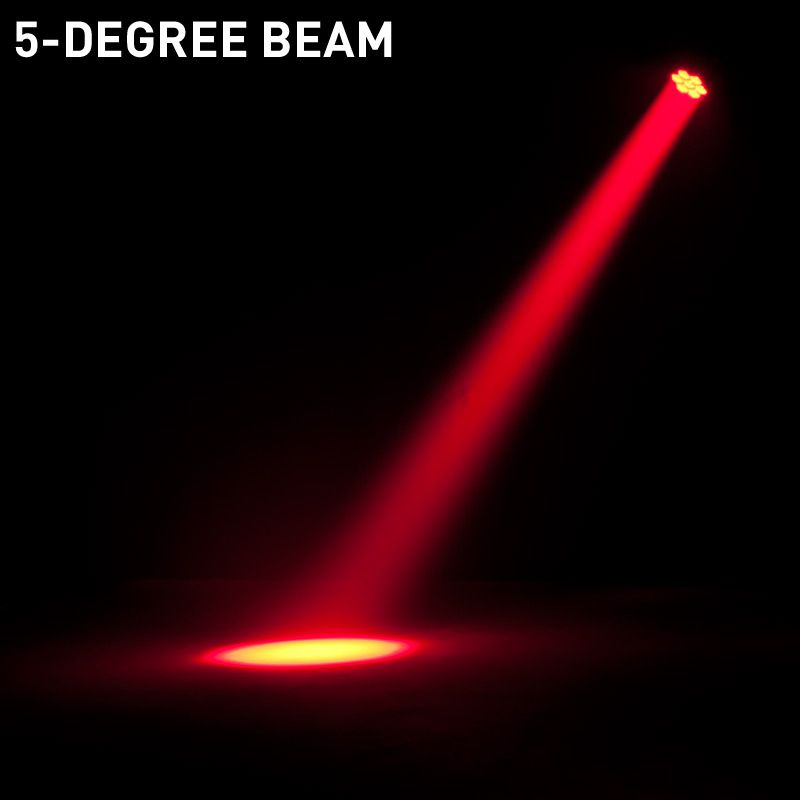 AMERICAN DJ VIZI-HEX-WASH-7 (OPEN BOXES-THE PAIR)  105W variable zoom (5 ~ 55-degrees) and seven 15W HEX (RGBWA+UV) LEDs