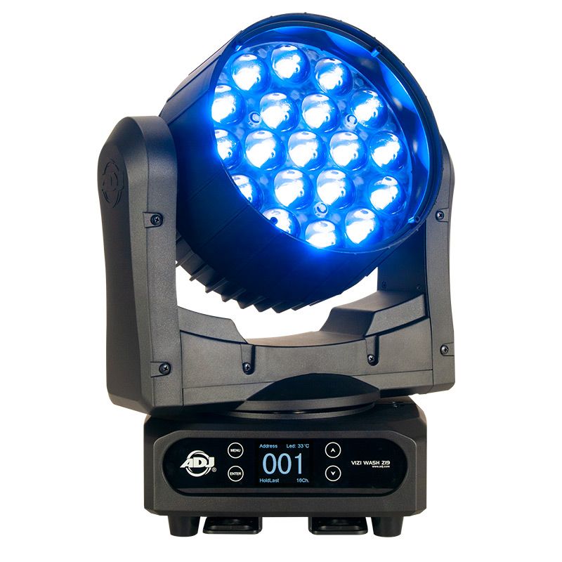 AMERICAN DJ VIZI-WASH-Z19 - 380W professional moving head wash fixture