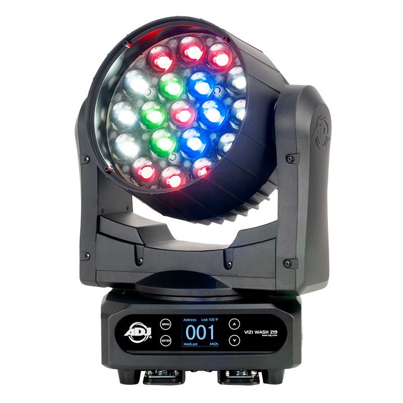 AMERICAN DJ VIZI-WASH-Z19 - 380W professional moving head wash fixture