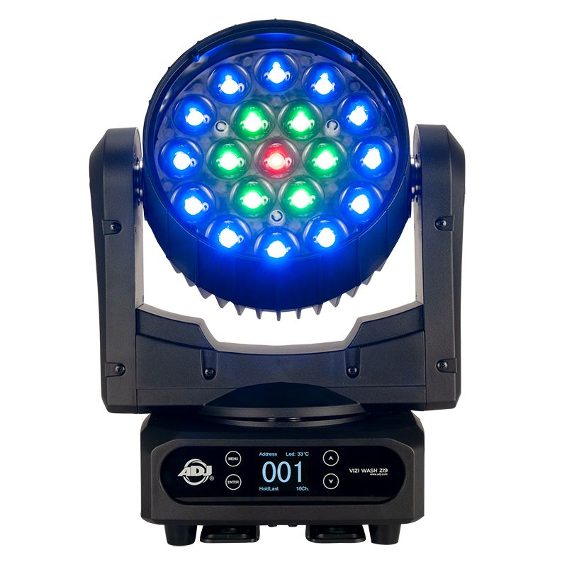 AMERICAN DJ VIZI-WASH-Z19 - 380W professional moving head wash fixture