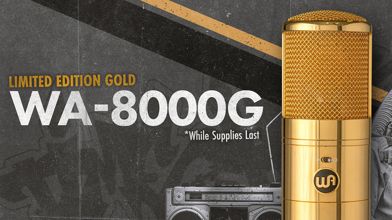 WARM AUDIO WA-8000-G - Tube Condenser Microphone