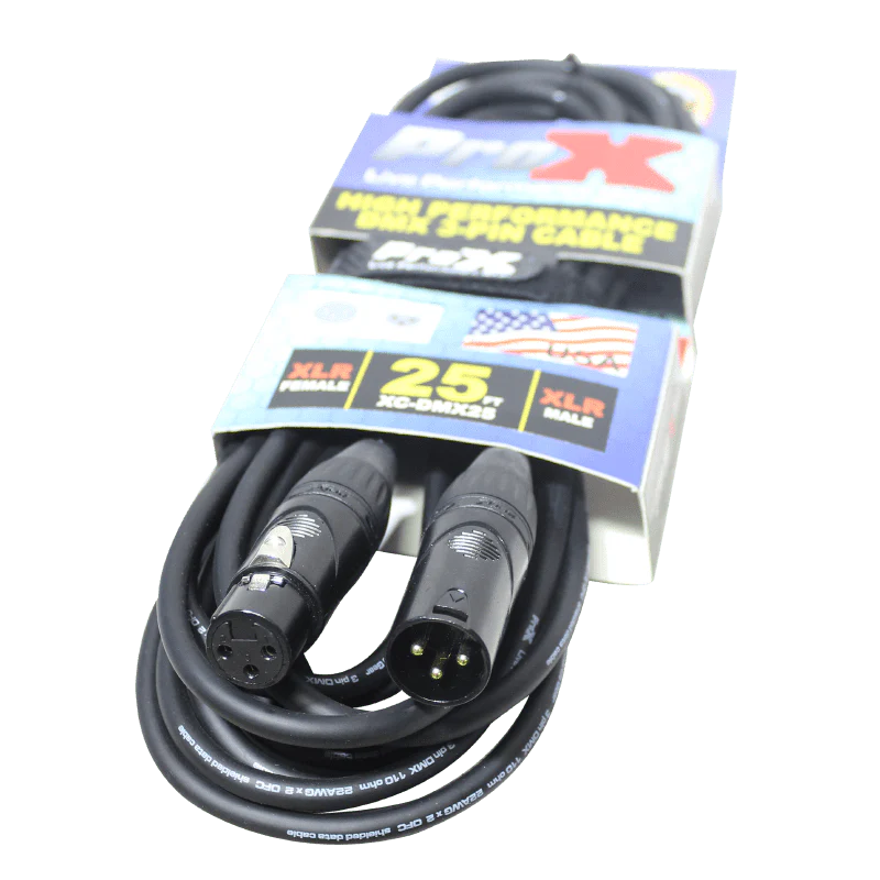 PROX-XC-CMR25 - ProX XC-CMR25 3.5mm TRS to DUAL RCA-M Cable - 25FT