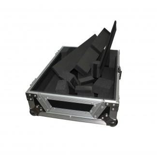 PRO-X- XS-M12 - ProX XS-M12 Universal 12 Mixer ATA Hard Road Flight Case For Large Format Dj Mixers