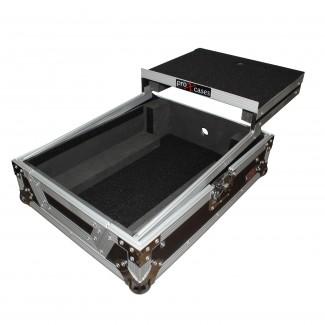 PRO-X- XS-M12LT - ProX XS-M12LT Mixer ATA Flight Hard Case For Large Format 12 Universal Dj Mixer With Laptop Shelf