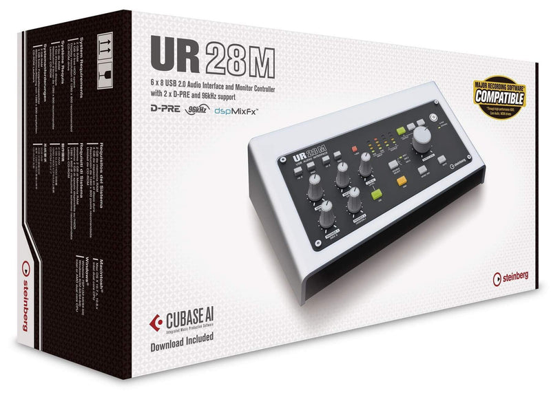 STEINBERG UR28M -  UR28M 6-in/8-out USB 2.0 audio interface