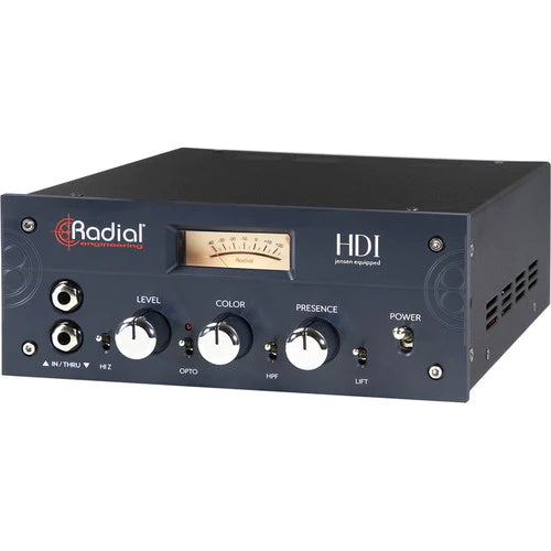 Radial HDI - Radial Engineering HDI DI Box w/ Color Control & Opto Compressor