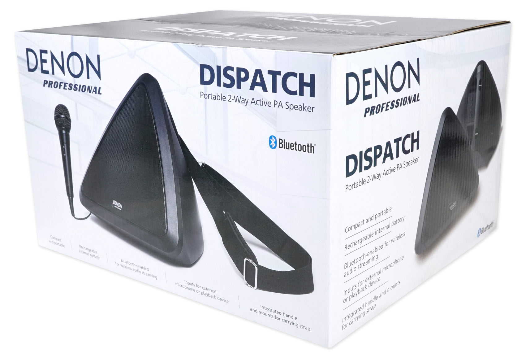 DENON PRO DISPATCH Portable 2-Way Active PA Speaker