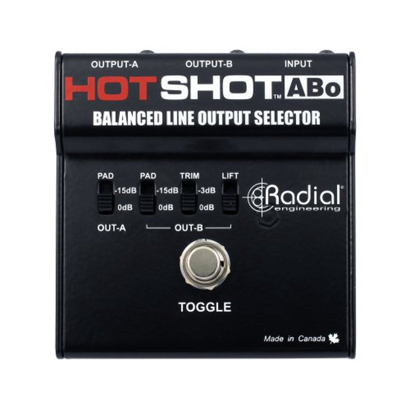 Radial HotShot ABo - Radial Engineering HOTSHOT ABO Line Output Selector