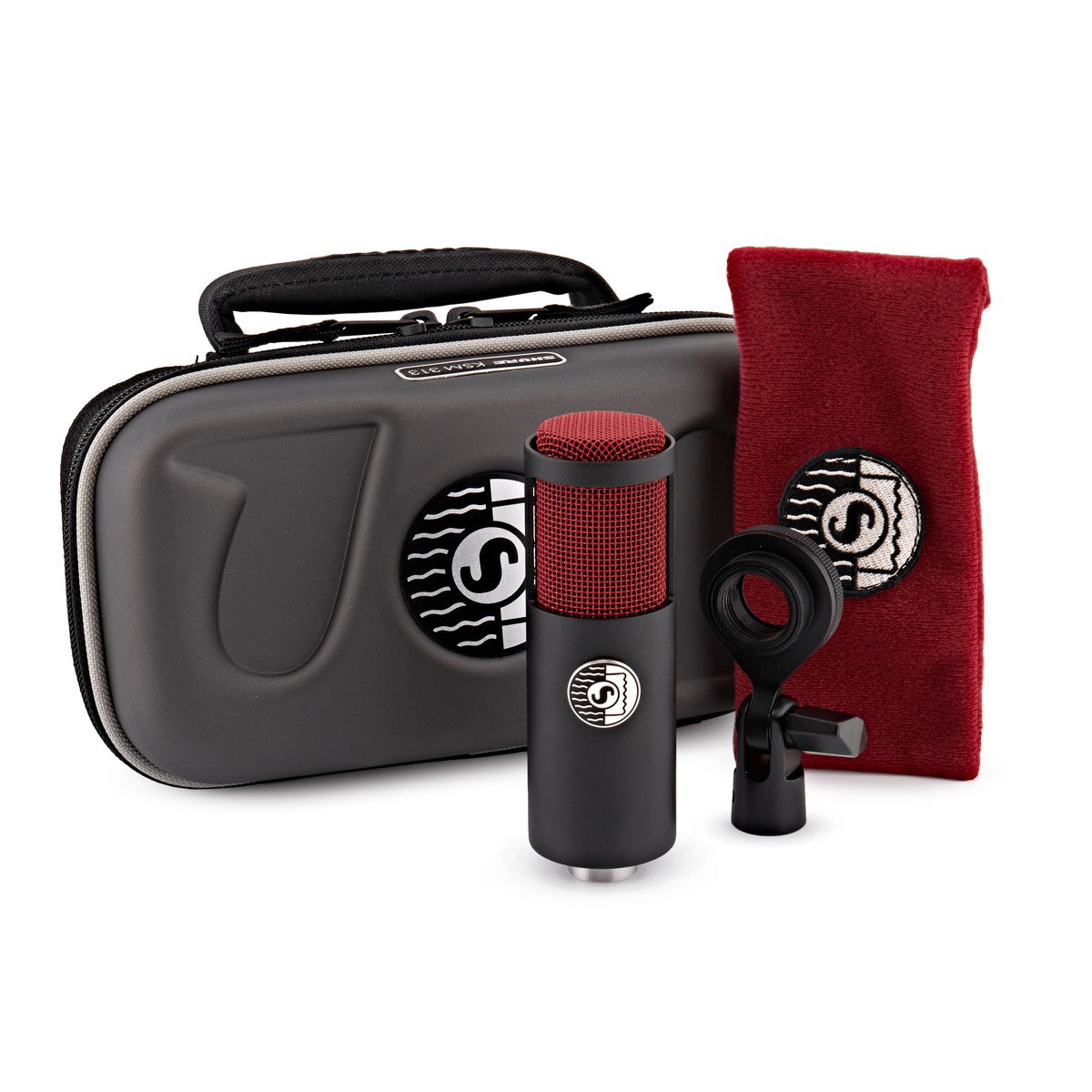 Shure KSM313/NE - Ribbon Microphone  Dual-Voice Roswellite