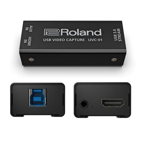 ROLAND V-8HD-STR - Multi HDMI video HD switcher Bundle (UVC-01 included)