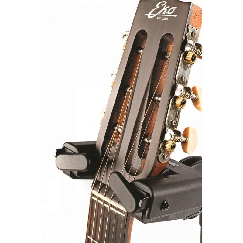 QUIKLOK SW702XL Slatwall guitar hanger with extra-long arm & self-locking yoke device