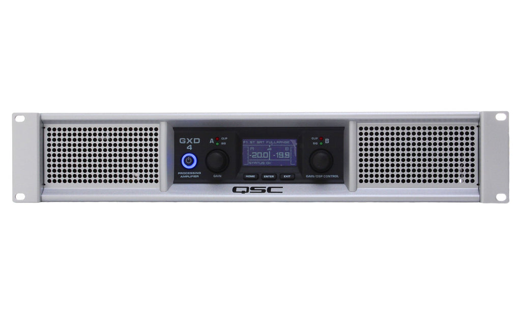 QSC GXD4 - Power amplifier 2 x 600 WATT AT 4 ohm