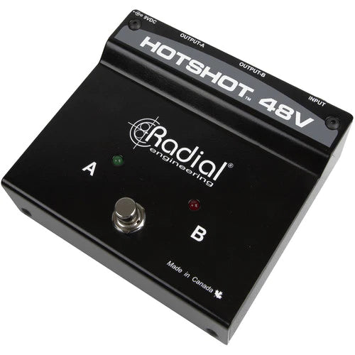 Radial HotShot 48 - Radial Engineering HOTSHOT 48 Phantom Powered Toggle Switch