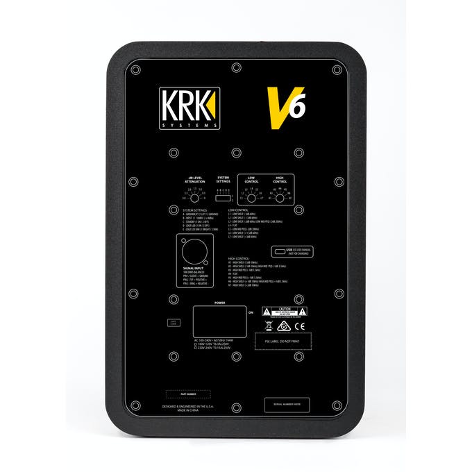 KRK V6S4 - 6'' Powered studio monitor