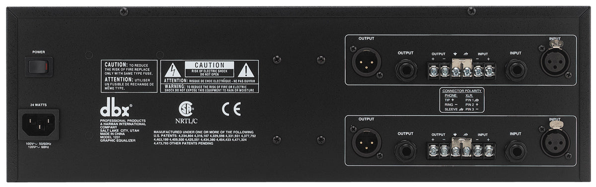 DBX 1231 - Dual Chanel 31-Band Equalizer