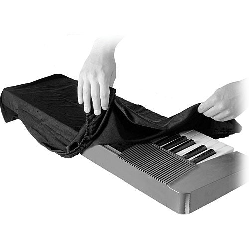 ON STAGE KDA7061B - On-Stage Keyboard Dustcover - for 61-76 Note Keyboards (Black)