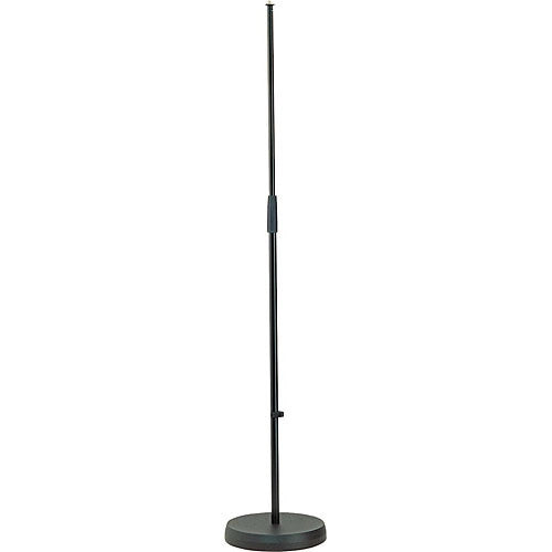 K&M 260-BLACK Stand Mic - K&M 260 Straight Microphone Stand (Black)