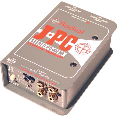 Radial JPC - Radial Engineering JPC Stereo PC-AV Active Direct Box