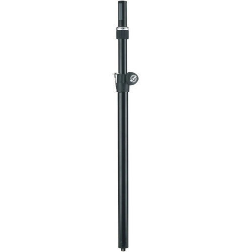 K&M 21367-BLACK Stand Speaker - K&M 21367 Adjustable Threaded Satellite Speaker Pole Rod (Black)