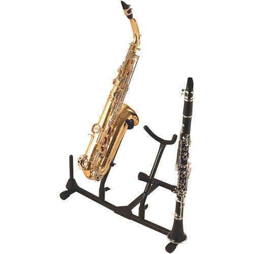 ON STAGE SXS7201B - On-Stage SXS7201B Double Sax/Flute Stand