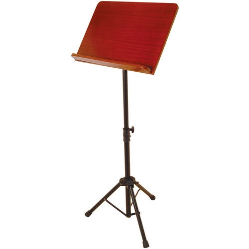 ON STAGE SM7312W - On-Stage SM7312W Conductor Stand with Wide Wooden Bookplate