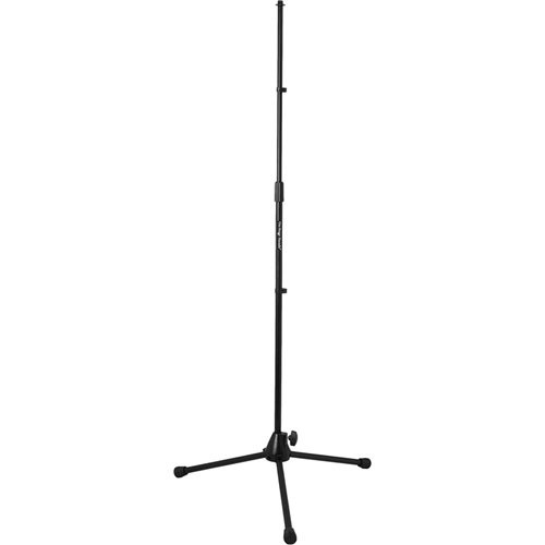 ON STAGE MS9700B+ - On-Stage MS9700B+ Heavy-Duty Tripod Base Microphone Stand (Black)