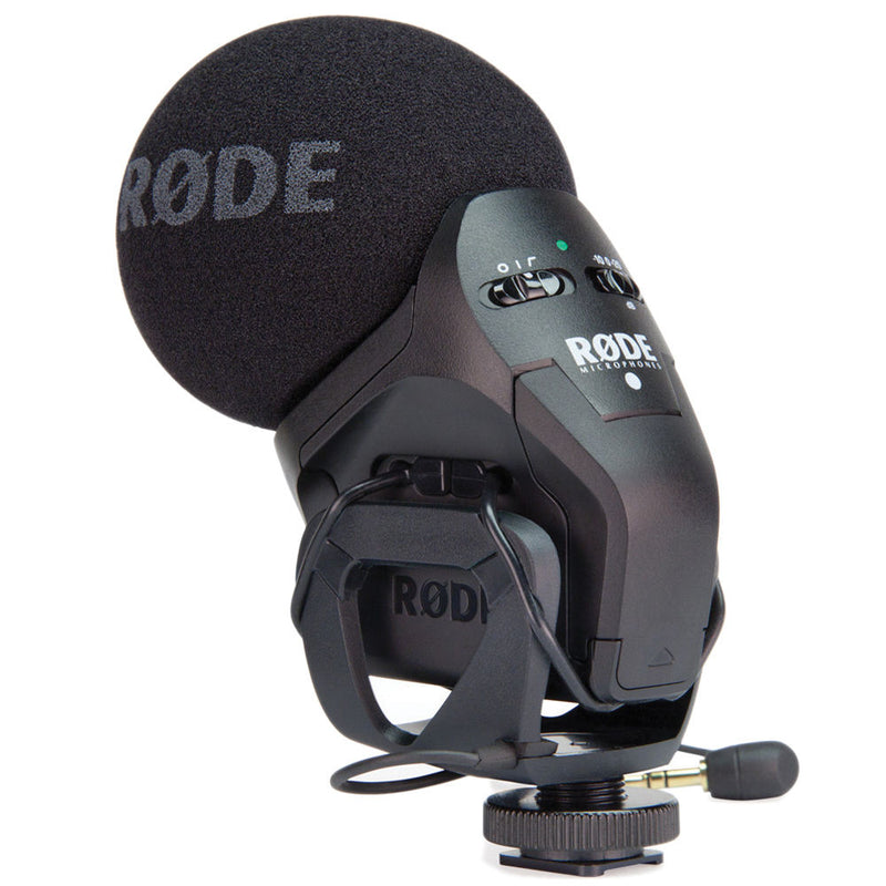 RODE Stereo VideoMic Pro, XY stereo condenser mic with integrated Rycote Lyre shockmountMicrophone