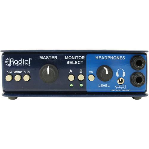 Radial MC3 - Radial Engineering MC3 Studio Monitor Controller w/ Headphone Amplifier