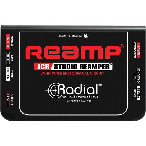 Radial Reamp JCR - Radial Engineering REAMP JCR Studio Reamper