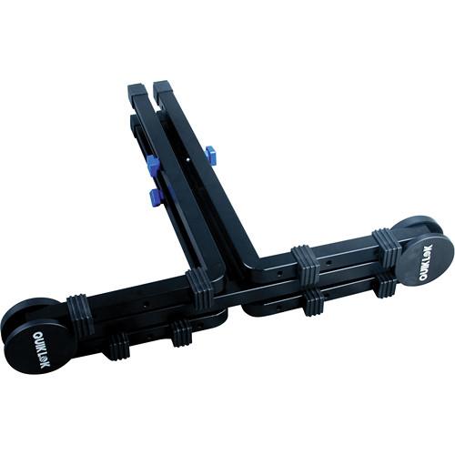 QUIKLOK WS640 Spider-Style multi-use T stand for small mixers/speakers - Quiklok WS-640 Compact Heavy Duty Multi-Function Stand