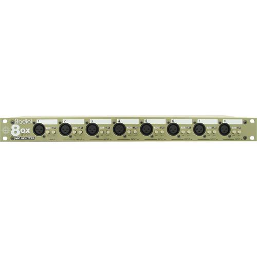Radial LX8 - Radial Engineering LX8 Line Level Signal Splitter Amp Isolator