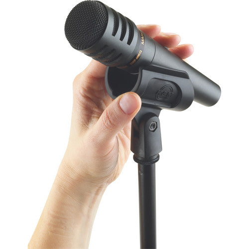 K&M 85070-BLACK Microphone Adapter - K&M 85070 5/8" Microphone Clip (Black)