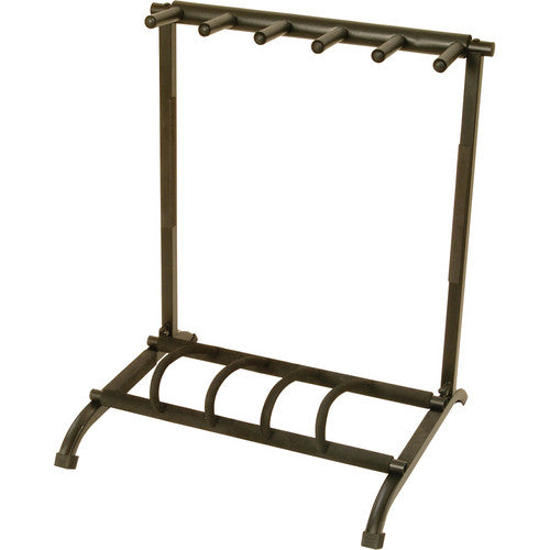 ON STAGE GS7561 - On-Stage GS7561 5-Space Foldable Multi-Guitar Rack Stand