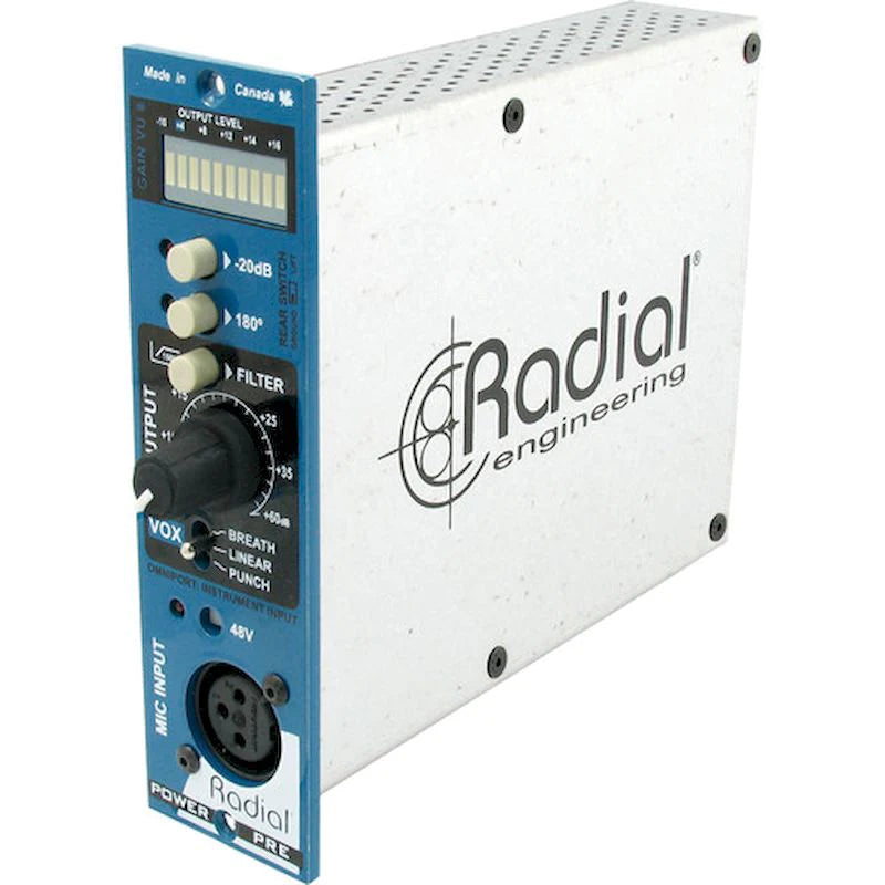 Radial PowerPre - Radial Engineering POWERPRE Microphone Preamplifier